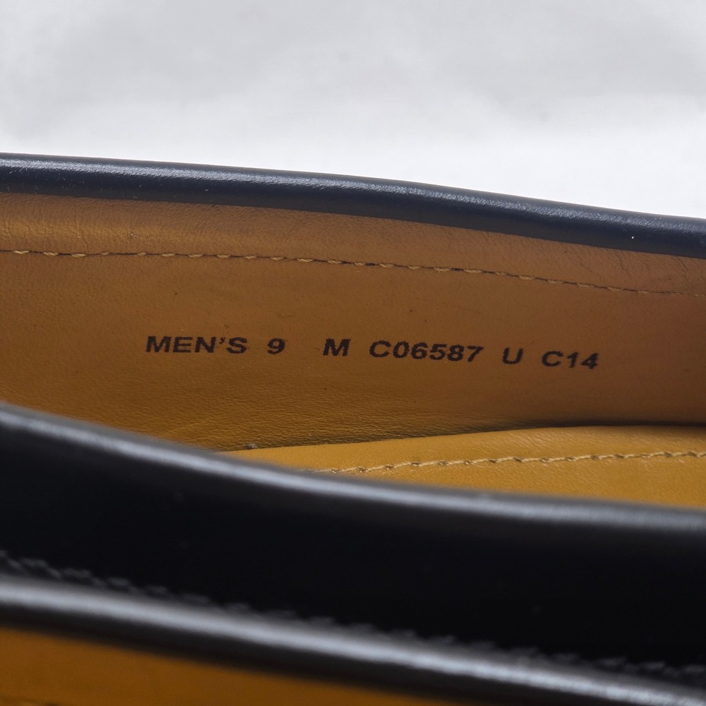 Cole Haan Nike Air Tassel Loafers Mens 9 Black Leather Preppy Dress Shoes C06587 - Picture 5 of 7